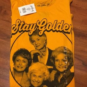 NWT L  Golden girls STAY GOLDEN T-shirt